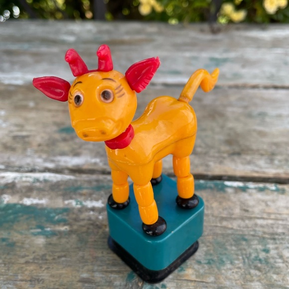 Vintage push puppet animal - Picture 1 of 9